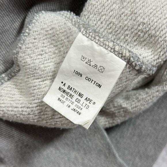 Authentic Bape 2000’s College Logo Full Zip Hoodie M - Picture 5 of 7